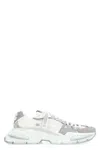 Dolce & Gabbana Dolce&gabbana Air Master Silver/white Fabric Sneaker In White