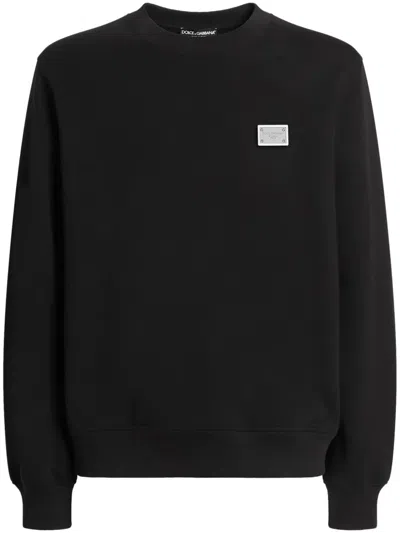 DOLCE & GABBANA DOLCE & GABBANA MEN APPLIED SWEATSHIRT