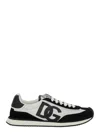 Dolce & Gabbana Sneaker Dg Cushion White And Black In Black