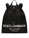 Dolce & Gabbana Logo Nylon Backpack