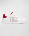 Dolce & Gabbana Sneaker In Bianco Rubin