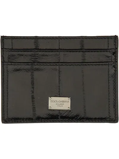 DOLCE & GABBANA DOLCE & GABBANA MEN EEL SKIN CARD CASE