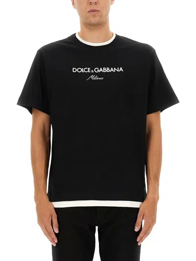 DOLCE & GABBANA DOLCE & GABBANA MEN T-SHIRT WITH LOGO