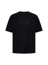 Dolce & Gabbana Logo T-shirt In Black
