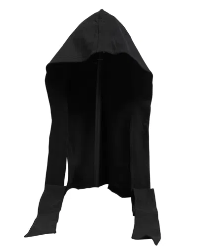 Pre-owned Dolce & Gabbana Men Black Cotton Whole Head Fisherman Capello Men's Hat ()