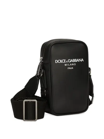 Dolce & Gabbana Men's Black Crossbody Bag For Fw23