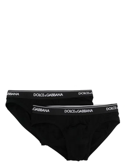 DOLCE & GABBANA DOLCE & GABBANA MEN BRIEFS WITH LOGO BAND
