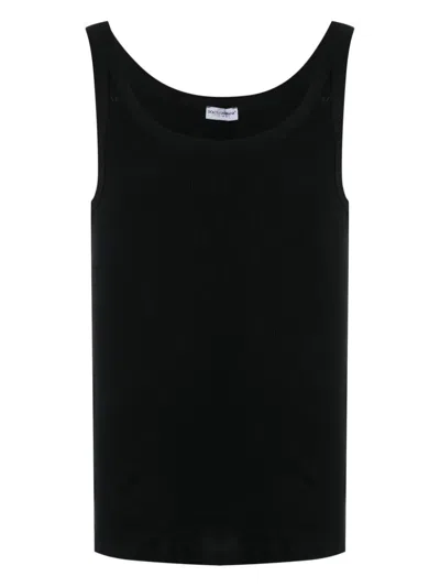 Dolce & Gabbana Men Canotta In Black