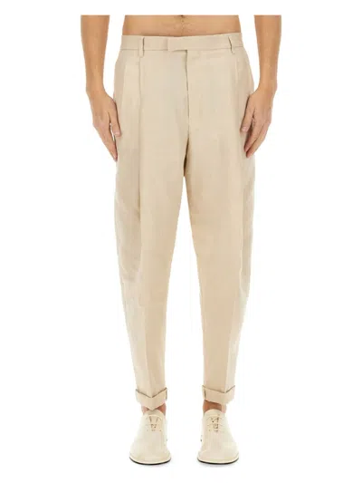 DOLCE & GABBANA MEN'S CANVAS PANTS