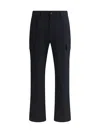 Dolce & Gabbana Stretch Cotton Cargo Pants In Black