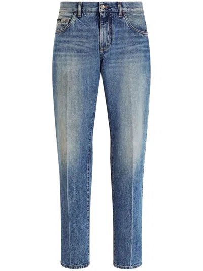 Dolce & Gabbana Men Classic Jeans In Multicolor