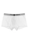 Dolce & Gabbana Coat Of Arms Boxer Shorts Underwear And Body In White