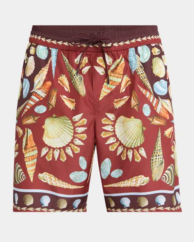 Dolce & Gabbana Men's Costiera Swim Trunks