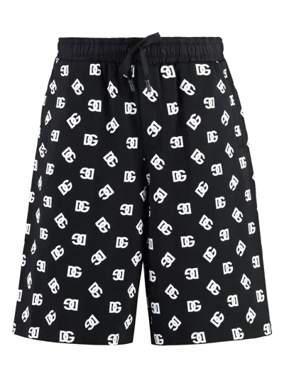 DOLCE & GABBANA MEN'S COTTON BERMUDA SHORTS