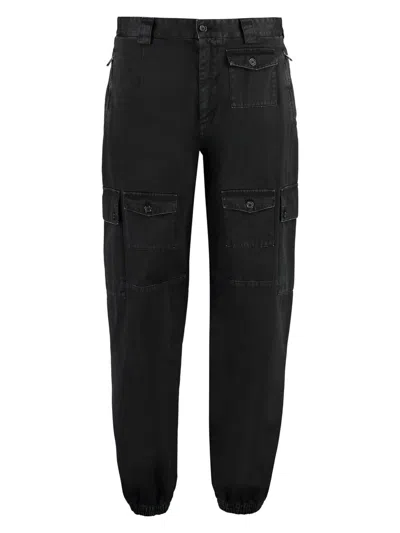 DOLCE & GABBANA MEN'S COTTON CARGO PANT