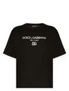 Dolce & Gabbana Cotton T-shirt In Black