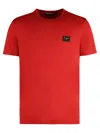 Dolce & Gabbana Men's Cotton Crew-neck T-shirt In Red
