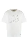 Dolce & Gabbana White T-shirt With Iconic Dg Logo Graphic In White
