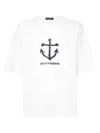 Dolce & Gabbana Men's Cotton Crew-neck T-shirt In White