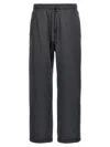Dolce & Gabbana Men Cotton Joggers In Gray