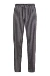 Dolce & Gabbana Men's Cotton Pajama Pants | Size 50 | Gvrmatfr5x8 Color S8051 In Multicolor