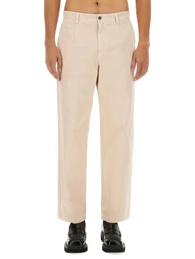 Dolce & Gabbana Men Cotton Pants In Neutral