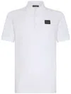 Dolce & Gabbana White Collared Short Sleeves Polo Men T-shirt In White