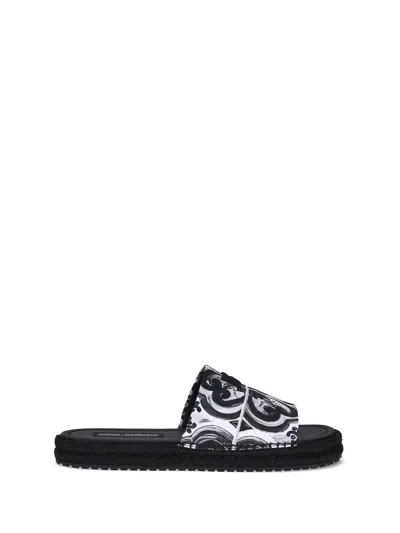 DOLCE & GABBANA DOLCE & GABBANA MEN COTTON SANDALS