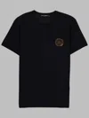 Dolce & Gabbana Cotton T-shirt With Patch In Black