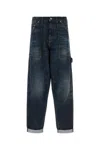 Dolce & Gabbana Dark Blue Solid Jeans In Dark Blue