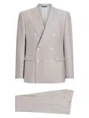 Dolce & Gabbana Wool And Silk Double-breasted Suit