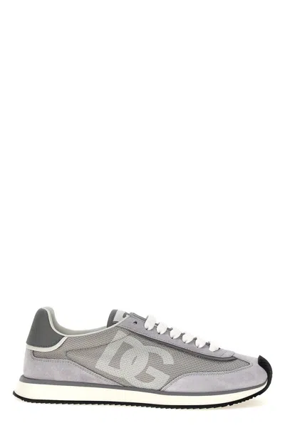 Dolce & Gabbana Men 'dg Cuschion' Sneakers In Gray