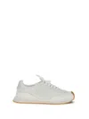Dolce & Gabbana White Low Top Sneakers With Logo Patch On Tongue And Side In Leather Man In White
