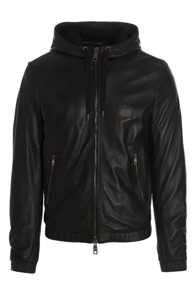 DOLCE & GABBANA DOLCE & GABBANA MEN 'DG ESSENTIAL' HOODED JACKET