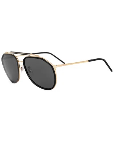 Dolce & Gabbana Men's Dg2277 57mm Sunglasses In Black