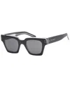 Dolce & Gabbana Sharped Rectangle-frame Sunglasses In Black