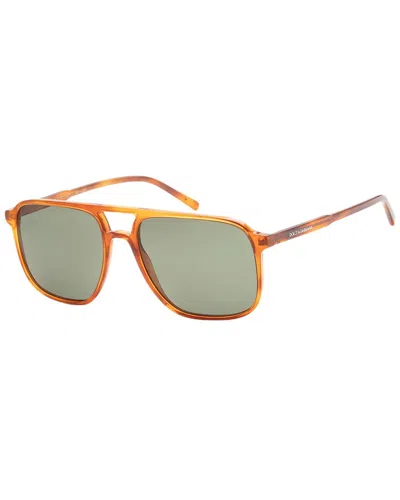 Dolce & Gabbana Men's Dg4423 58mm Sunglasses In Orange