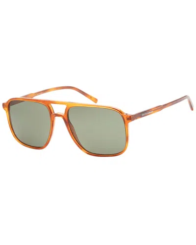 Dolce & Gabbana Men's Dg4423 58mm Sunglasses In Brown