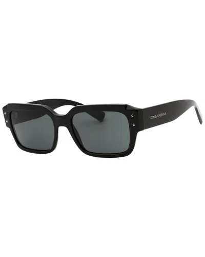 Dolce & Gabbana Men's Dg4460 56mm Sunglasses In Black