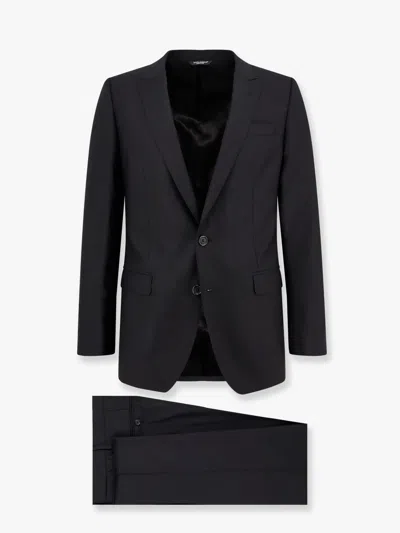 DOLCE & GABBANA DOLCE & GABBANA MEN MARTINI WOOL AND SILK SUIT