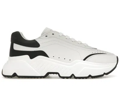 Pre-owned Dolce & Gabbana Men's  Daymaster Low Sneakers In White/black