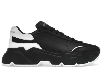 Pre-owned Dolce & Gabbana Men's  Daymaster Sneakers In Black/white