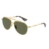 Dolce & Gabbana Men's  Dg2302 02/58 Sunglasses In Gold