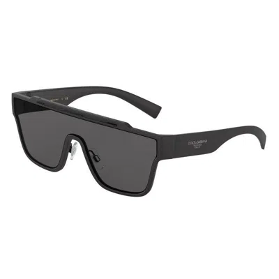 Dolce & Gabbana Men's  Dg6125 252587 Sunglasses In Black