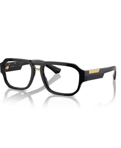 Dolce & Gabbana Men's Eyeglasses, Dg3389 In Black