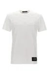Dolce & Gabbana T-shirt All-over Flocked In White