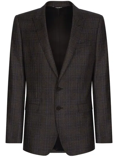 Dolce & Gabbana Men Giacca In Brown