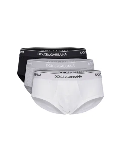 Dolce & Gabbana Men's Graphic Trunk Underwear In Multicolor