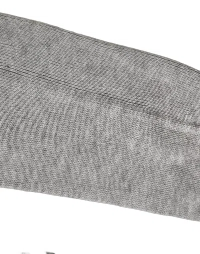 Dolce & Gabbana Men Gray Viscose Over The Calf Accessory Socks