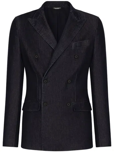 Dolce & Gabbana Men Jacket In Black